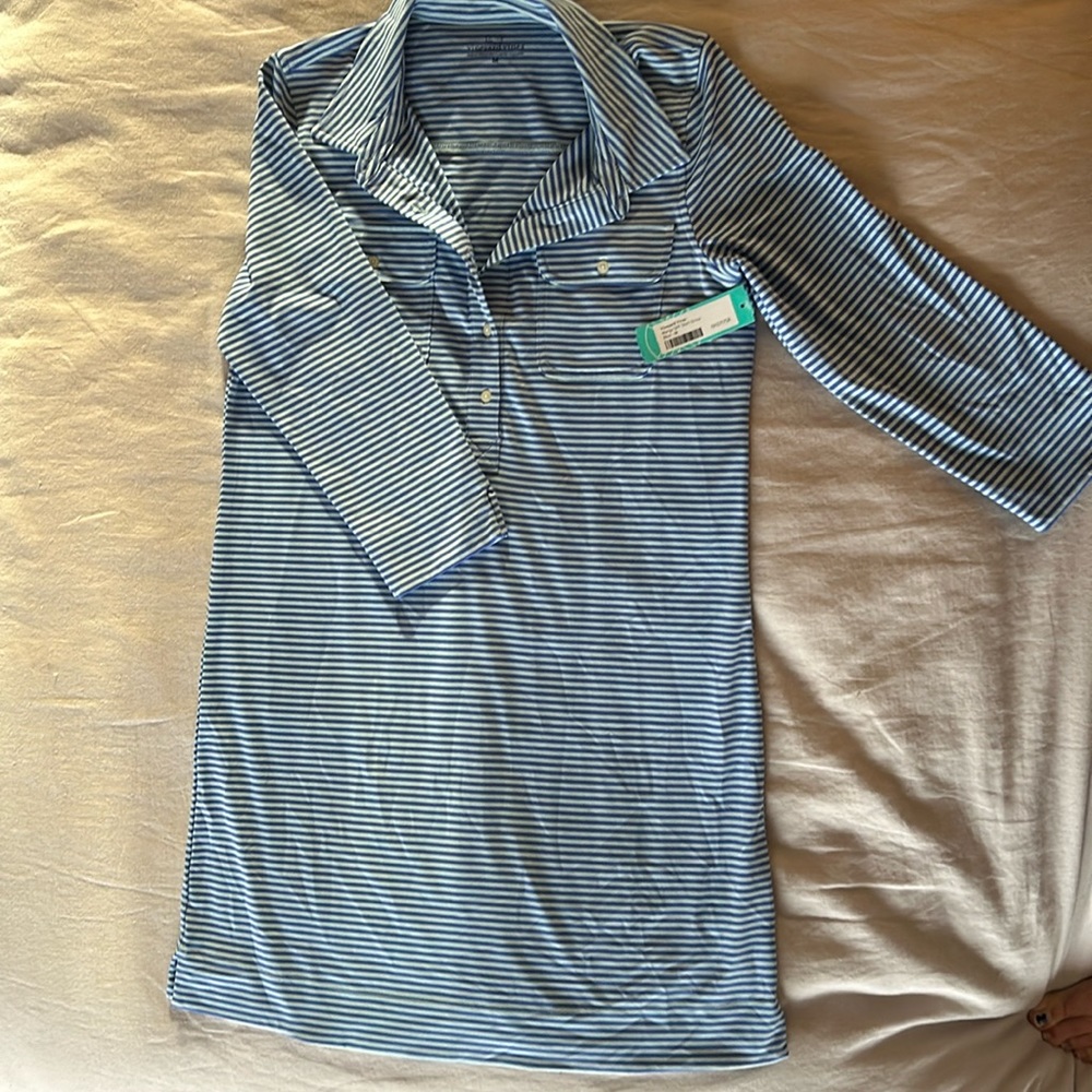 Vineyard vines NWOT Margo spf shirt dress